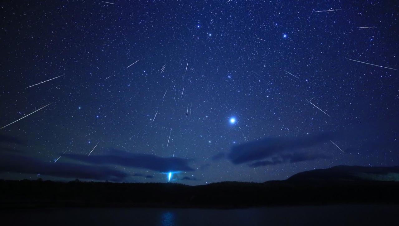 Venus Moon duo and Quadrantids meteors stun stargazers